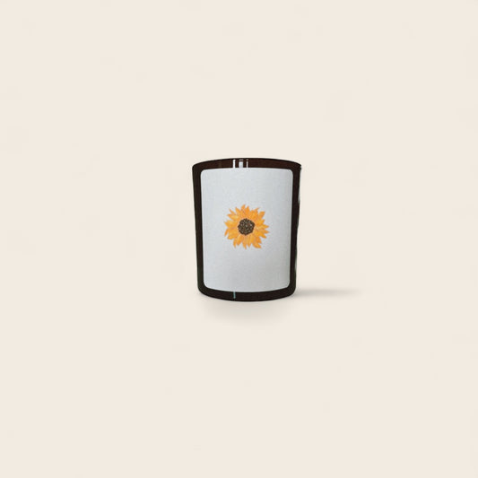 sunflower candle